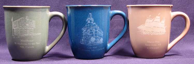 Ceramic Gryphon Coffee Mugs