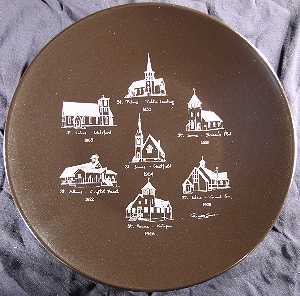 10 inch Black Stoneware Plate