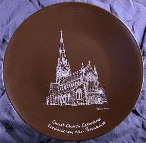 10 Black Stoneware Plate