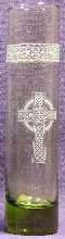 Celtic Cross on Juniper Bud Vase