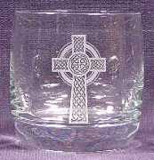 Celtic Cross on 10oz Nordic Old fashioned Tumbler